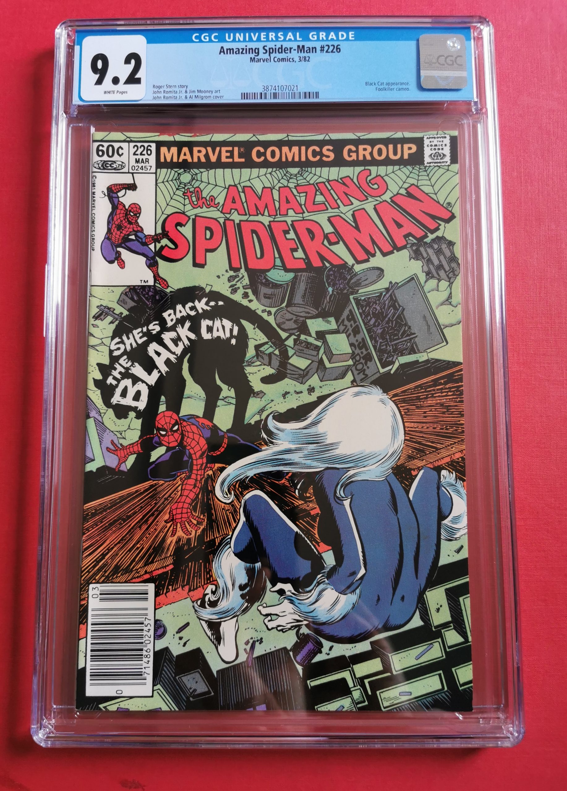 Amazing Spider-Man #226 CGC 9.2