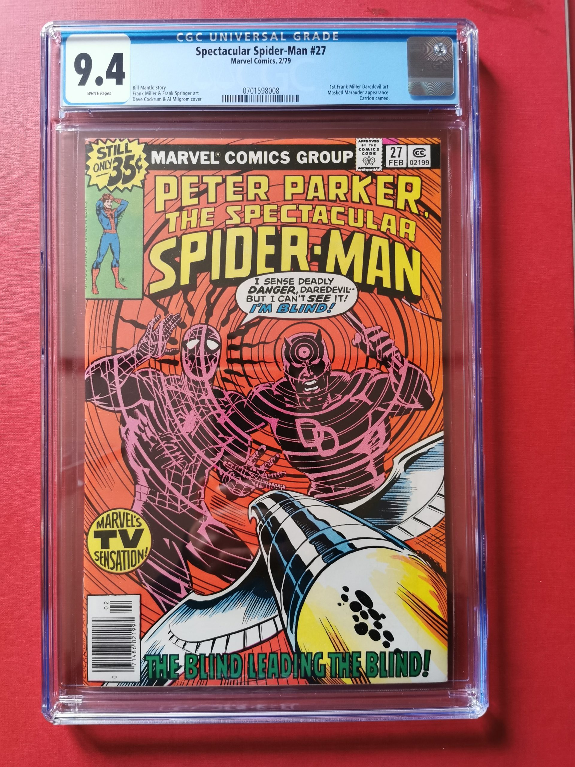 Spectacular Spider-Man #27 CGC 9.4