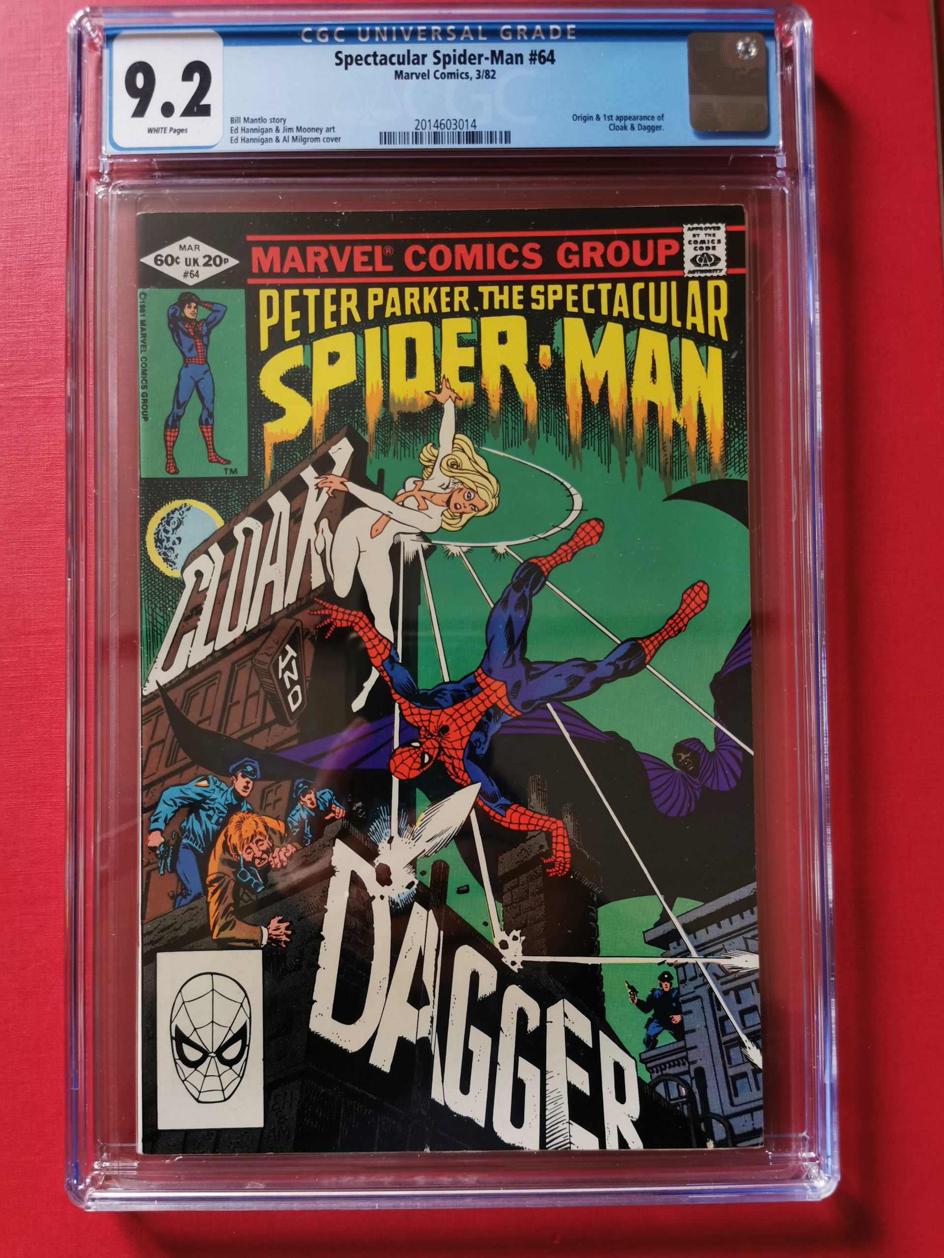 Spectacular Spider man #64 CGC 9.2