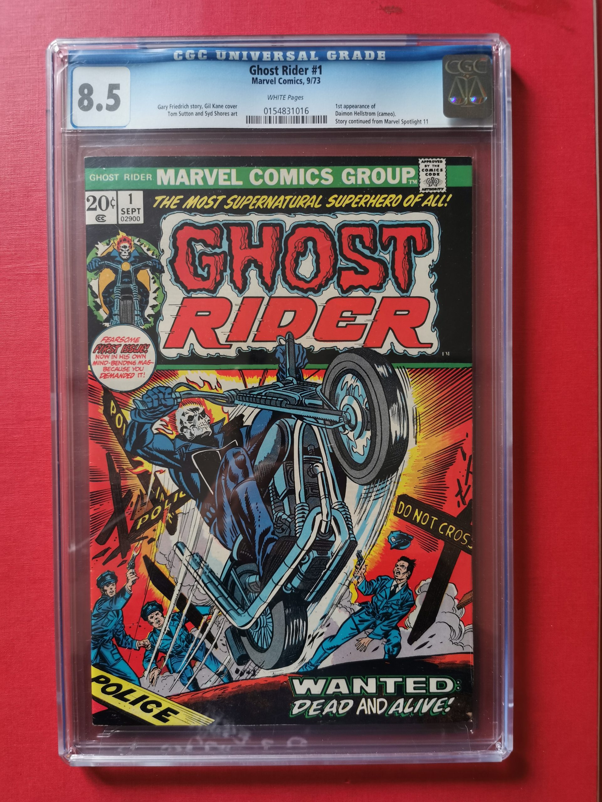 Ghost Rider #1 CGC 8.5