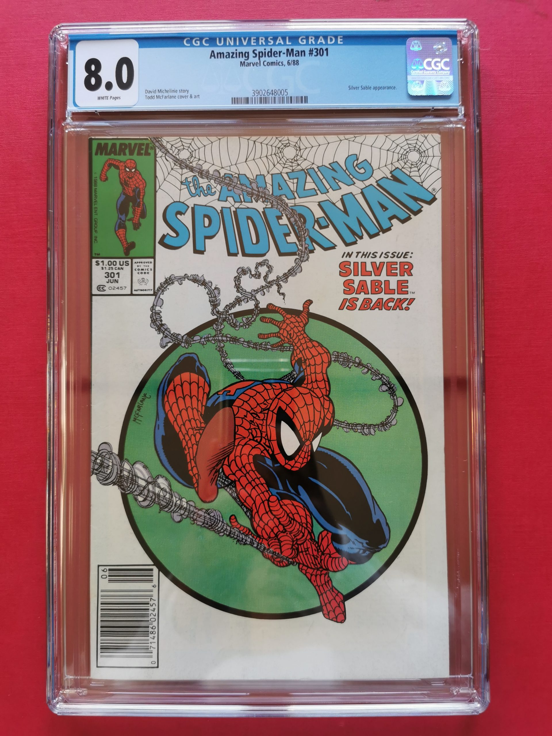 Amazing Spider-Man #301 CGC 8.0