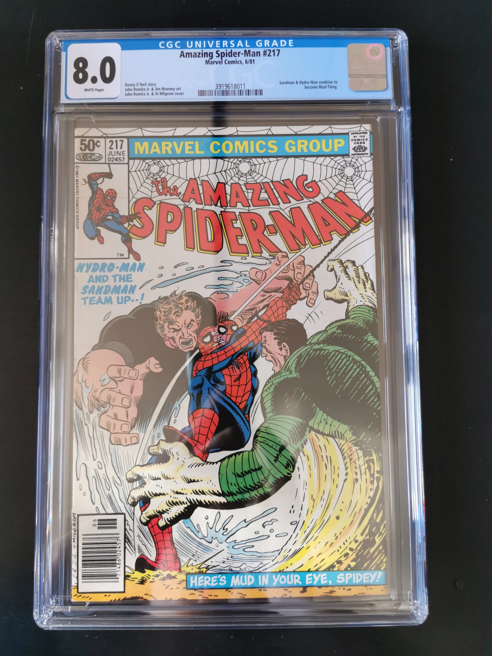 Amazing Spider-Man #217 CGC 8.0