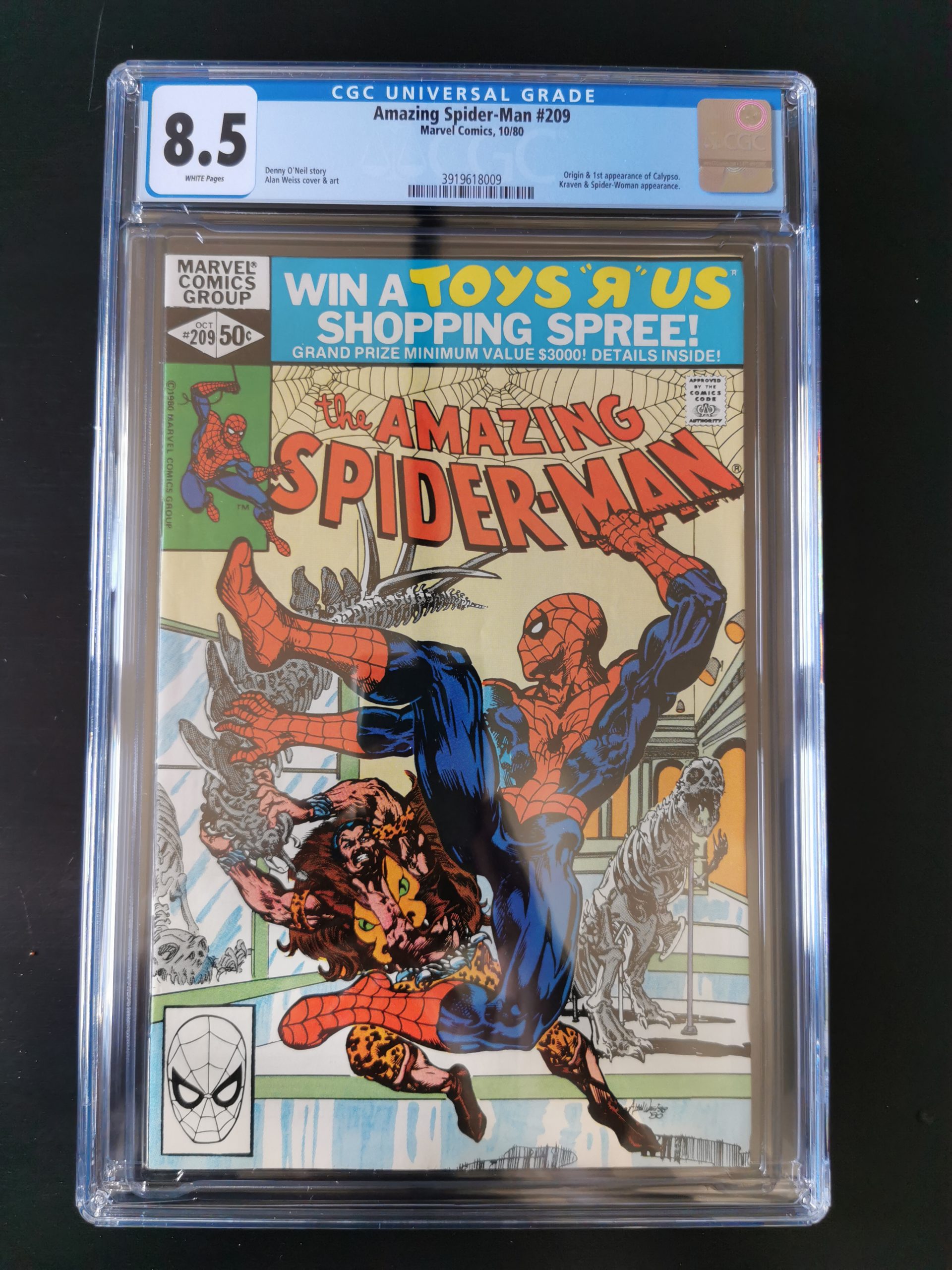 Amazing Spider-Man #209 CGC 8.5