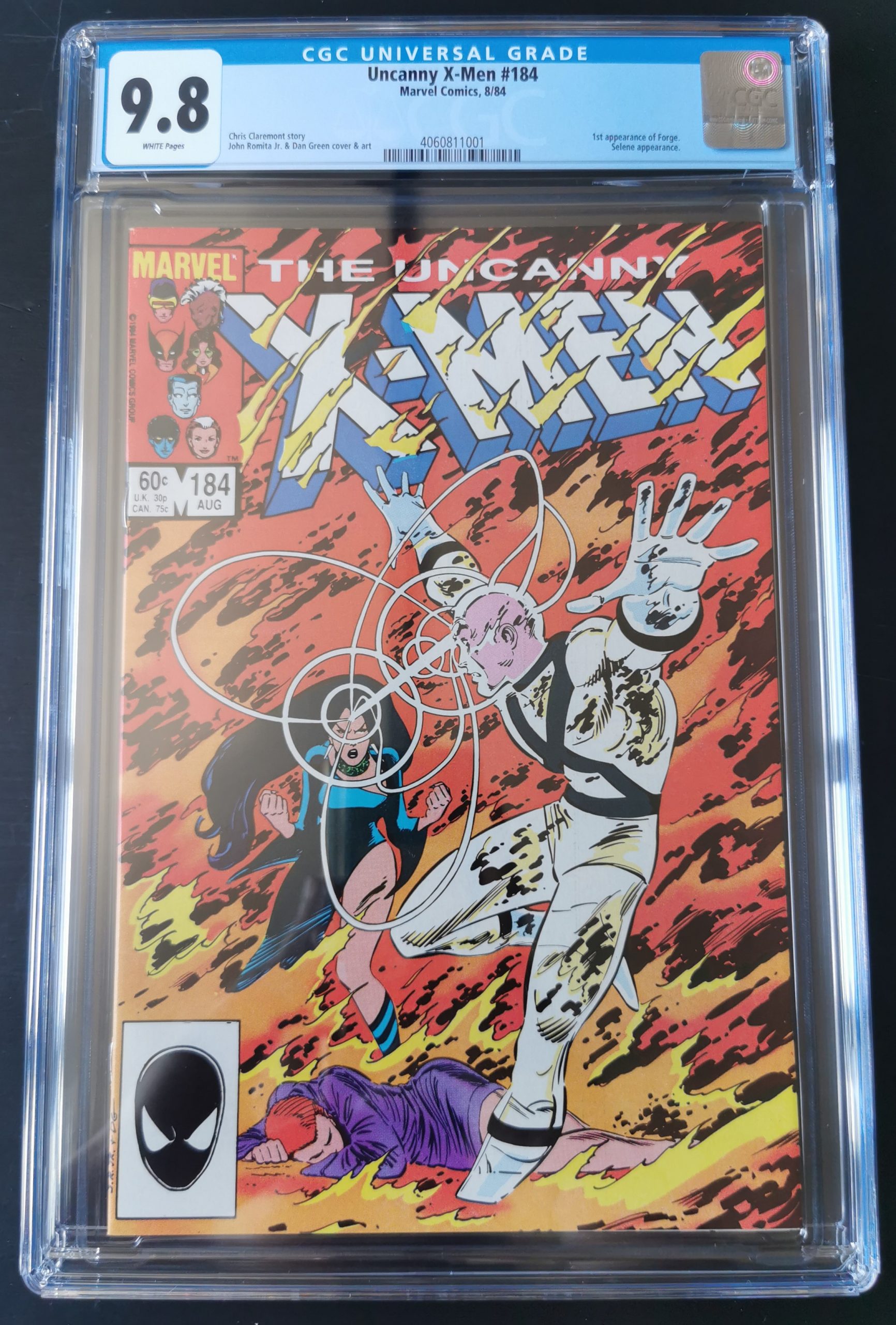 Uncanny X-Men #184  First appearance of Forge CGC 9.8