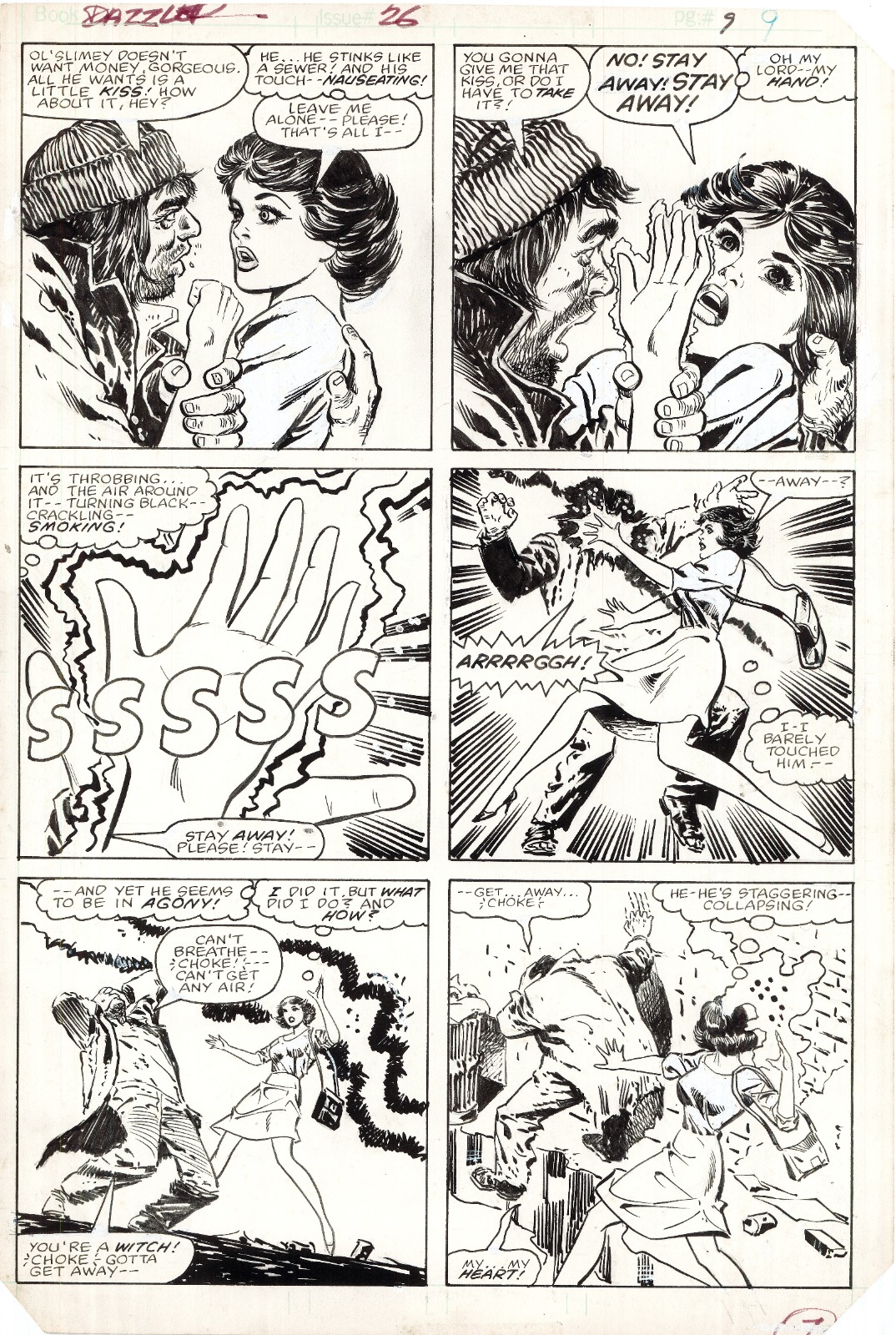 Tavola originale – Frank Springer / Vince Colletta “Dazzler”