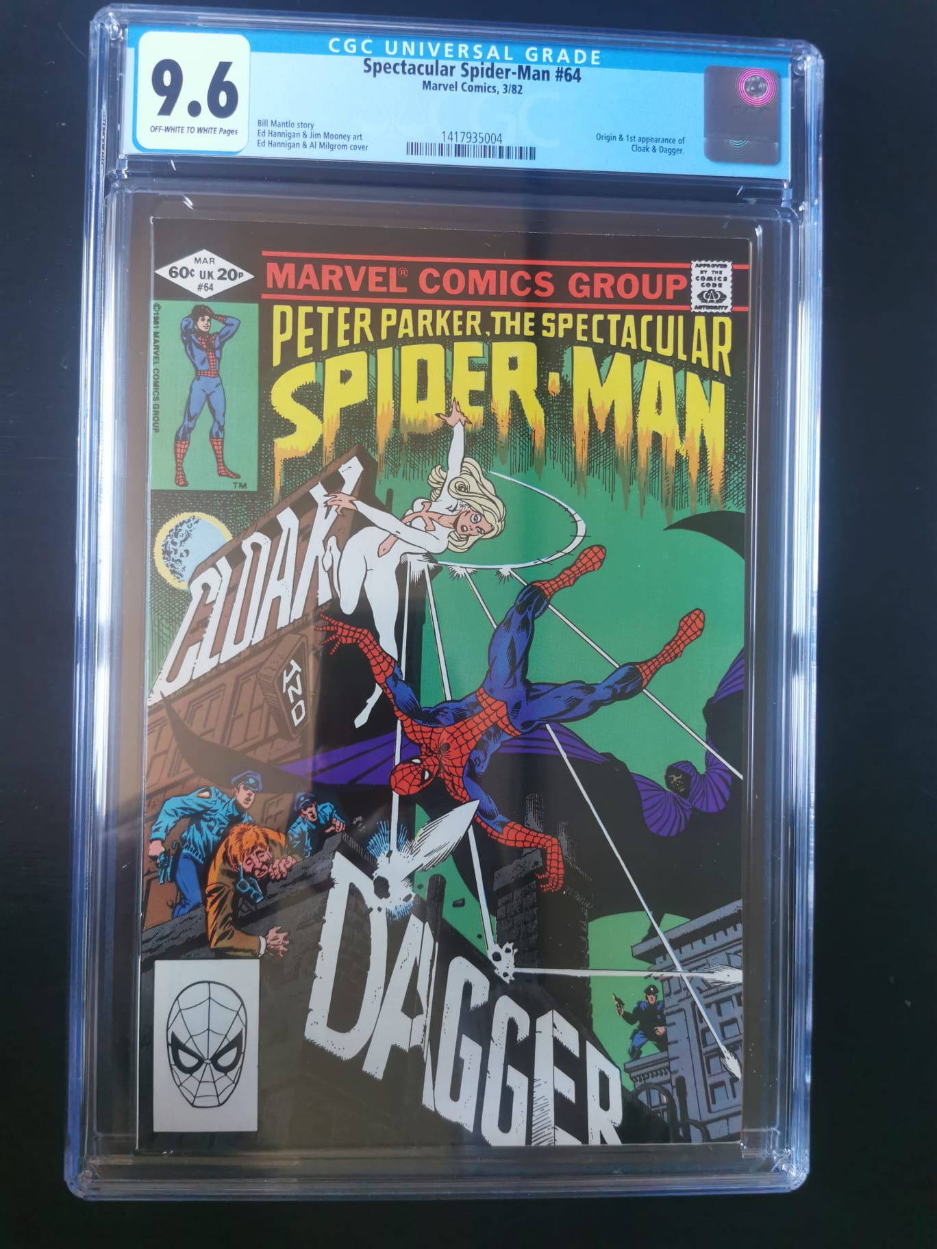 Spectacular Spider man #64 CGC 9.6