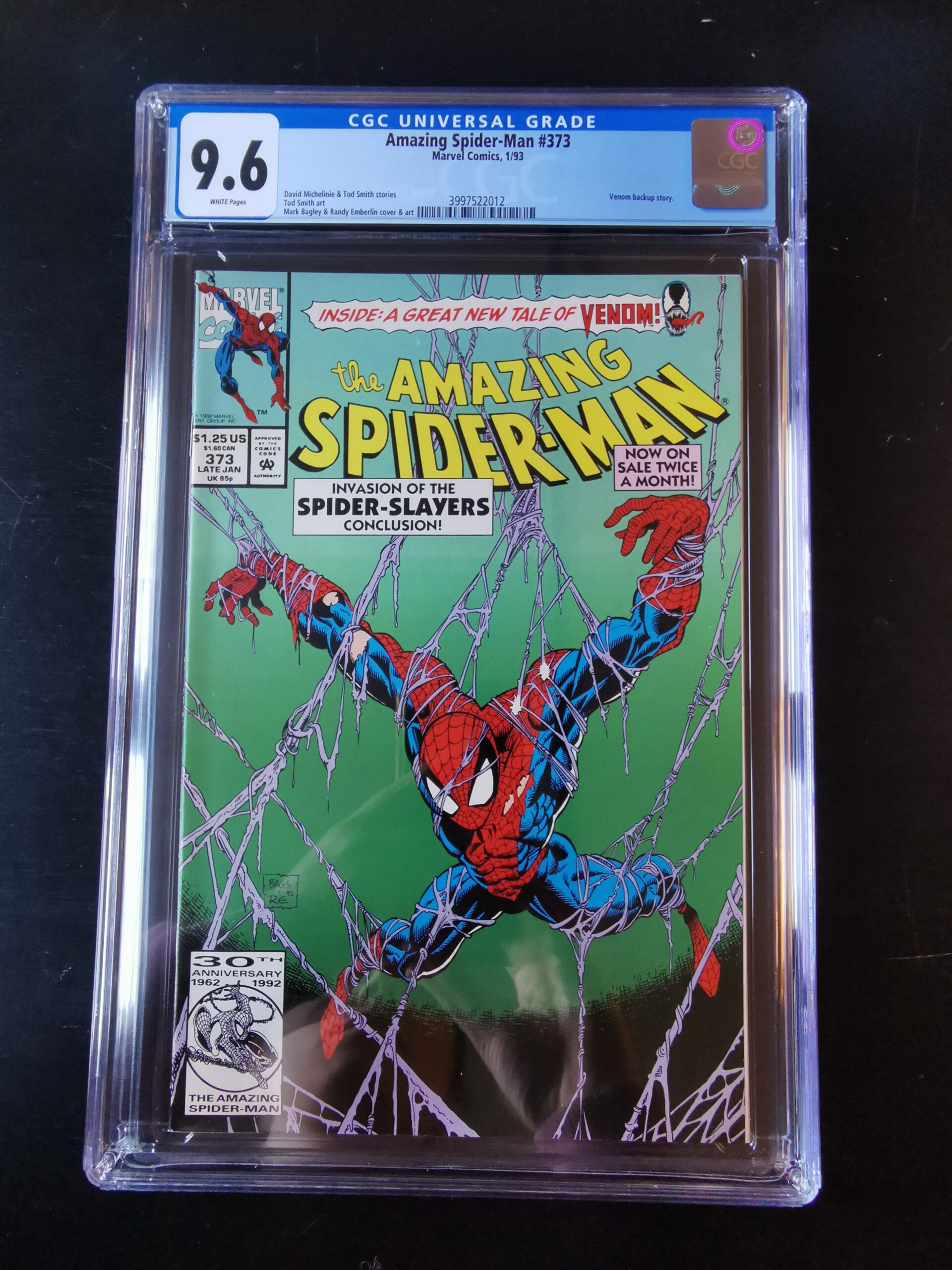 Amazing Spider man #373 CGC 9.6