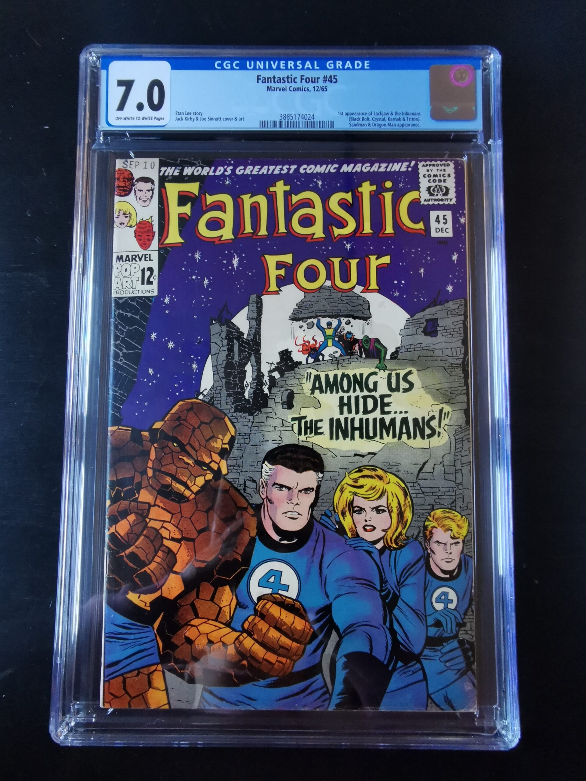 Fantastic Four #45 CGC 7.0