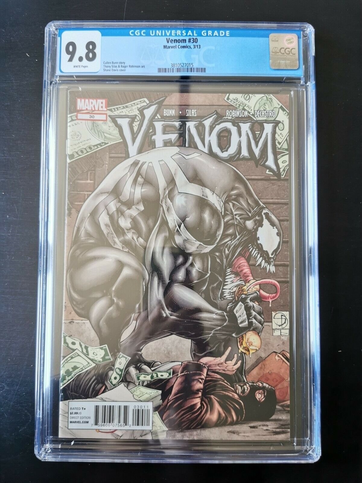Venom #30 Davis Cover CGC 9.8