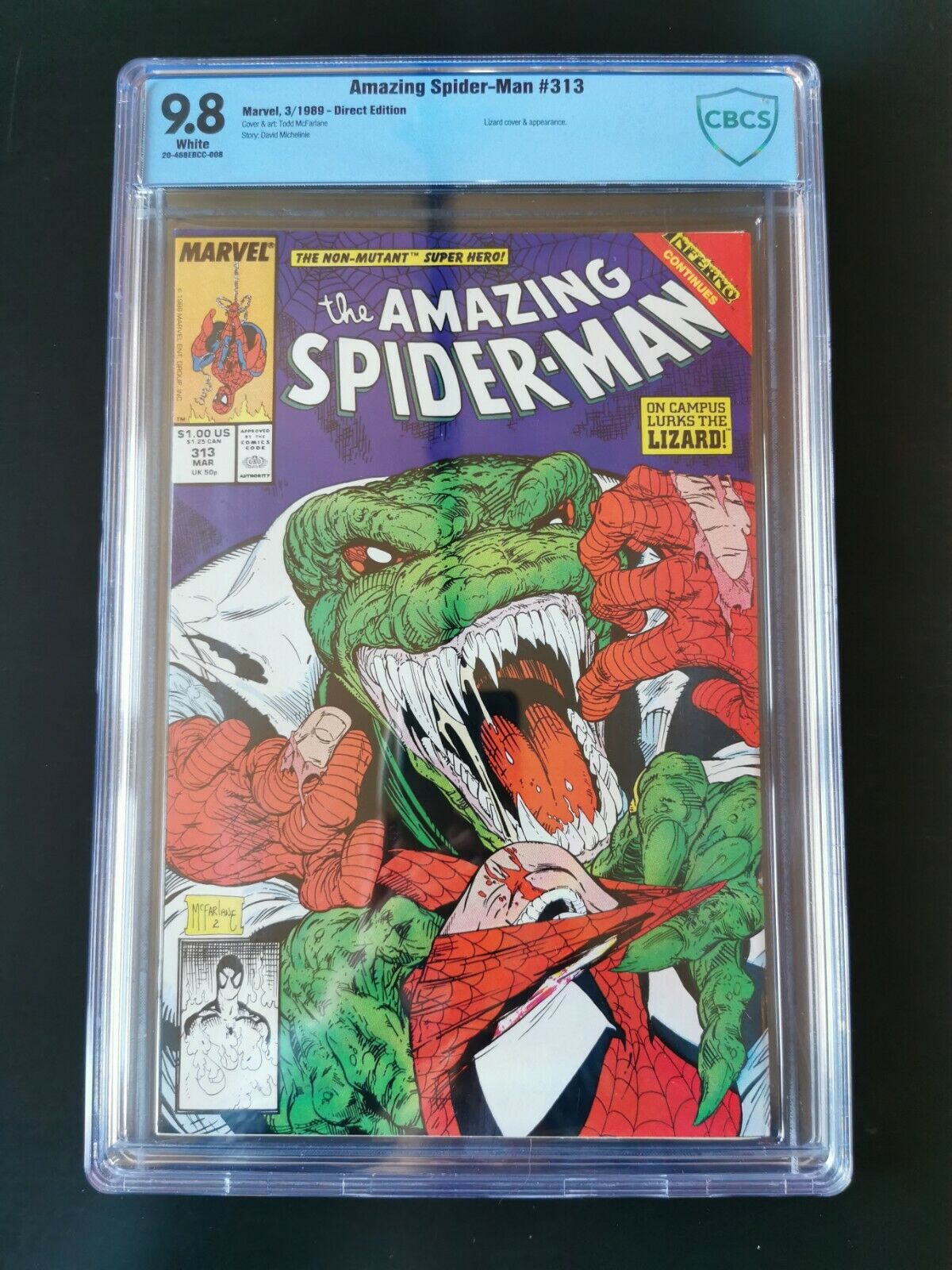 Amazing Spider-Man #313 CBCS 9.8