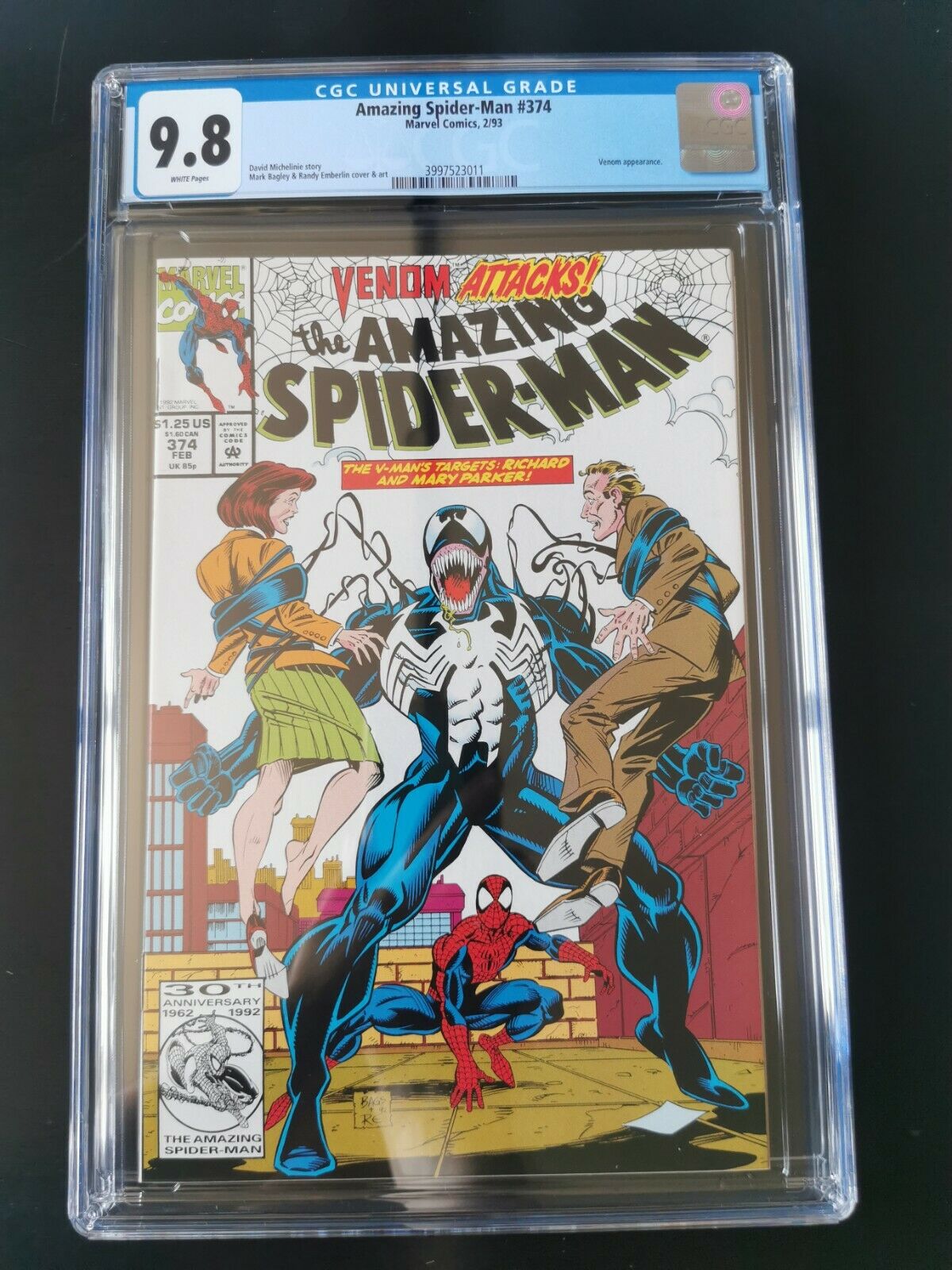 Amazing Spider-Man #374CGC 9.8