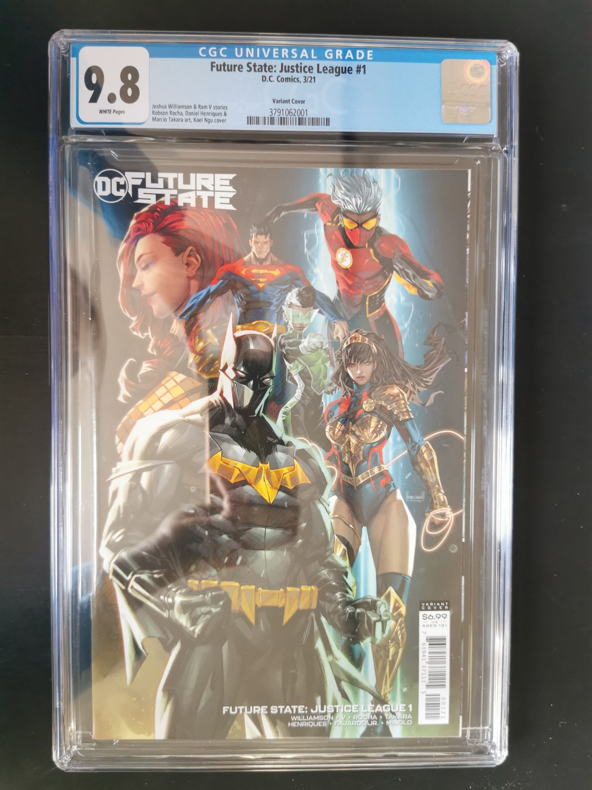 Future State: Justice League #1 (Cover B Ngu Variant) CGC 9.8
