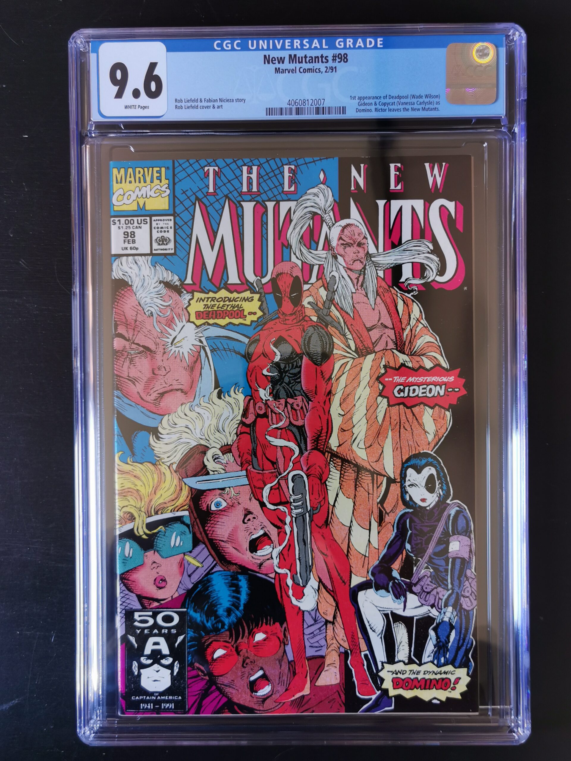 The New Mutants #98 CGC 9.6