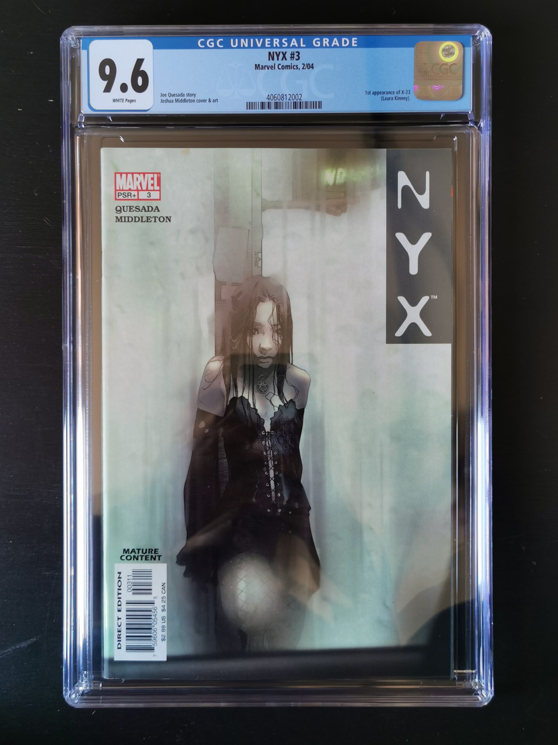 NYX #3 CGC 9.6
