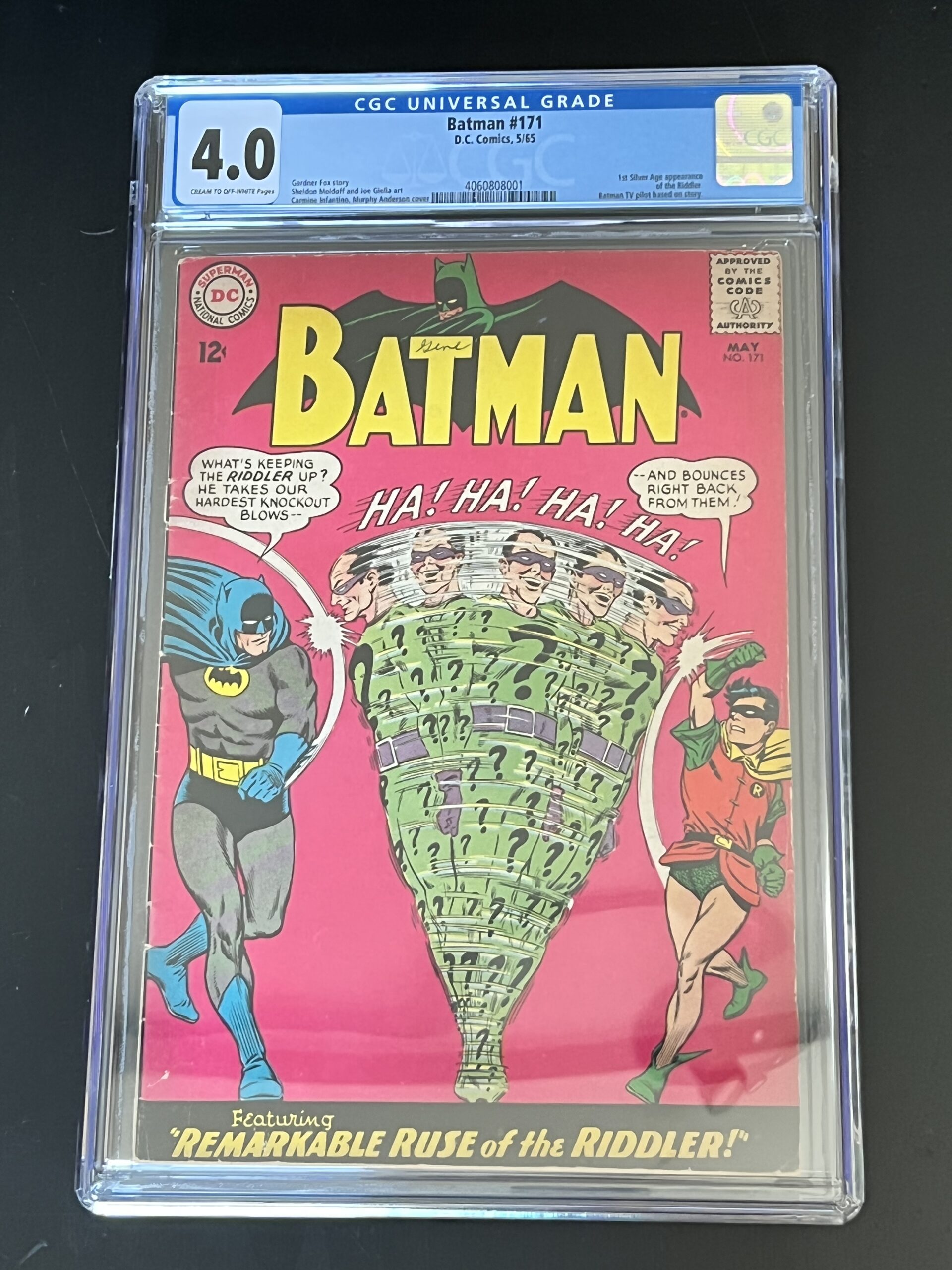 Batman #171 CGC 4.0