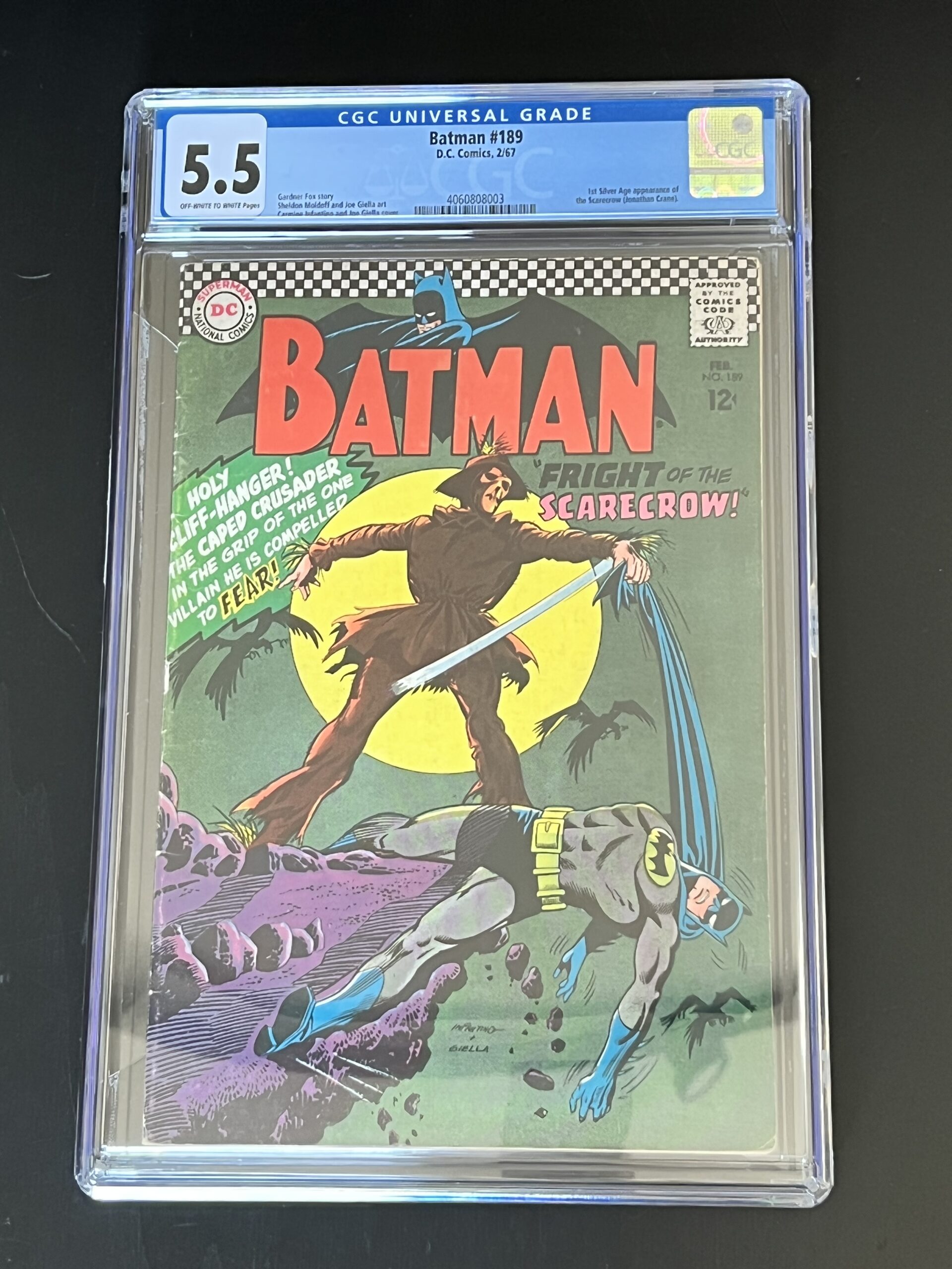 Batman #189 CGC 5.5