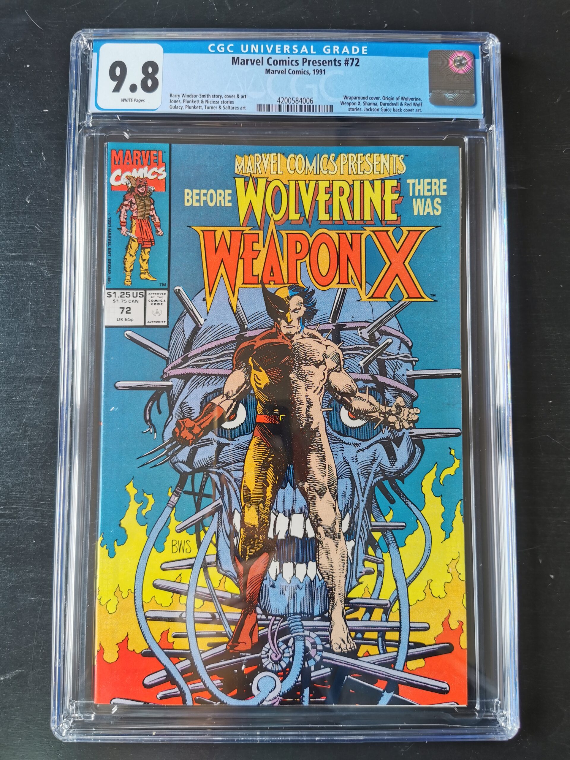 Marvel Comics Present #72 CGC 9.8