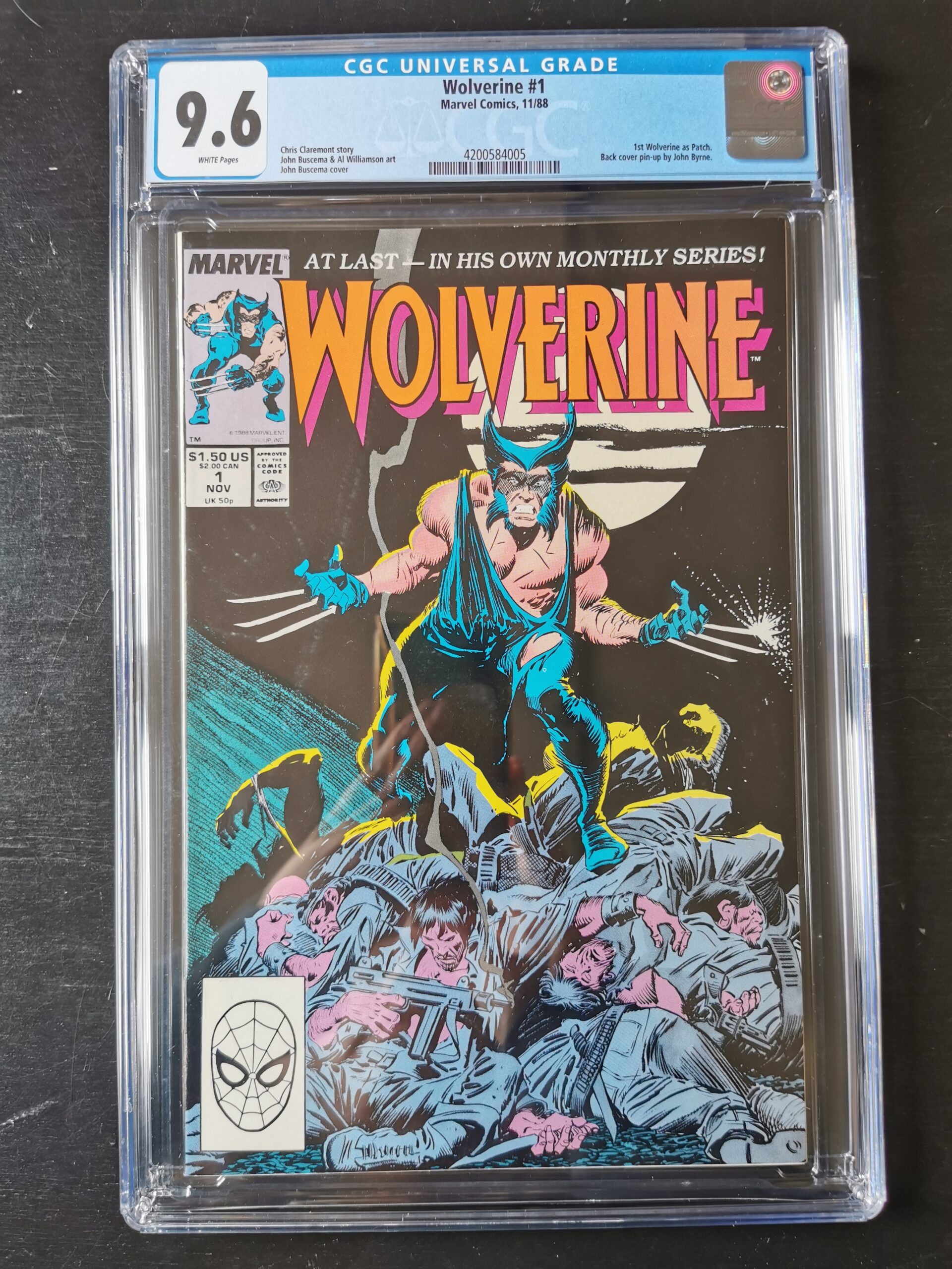 Wolverine #1 CGC 9.6