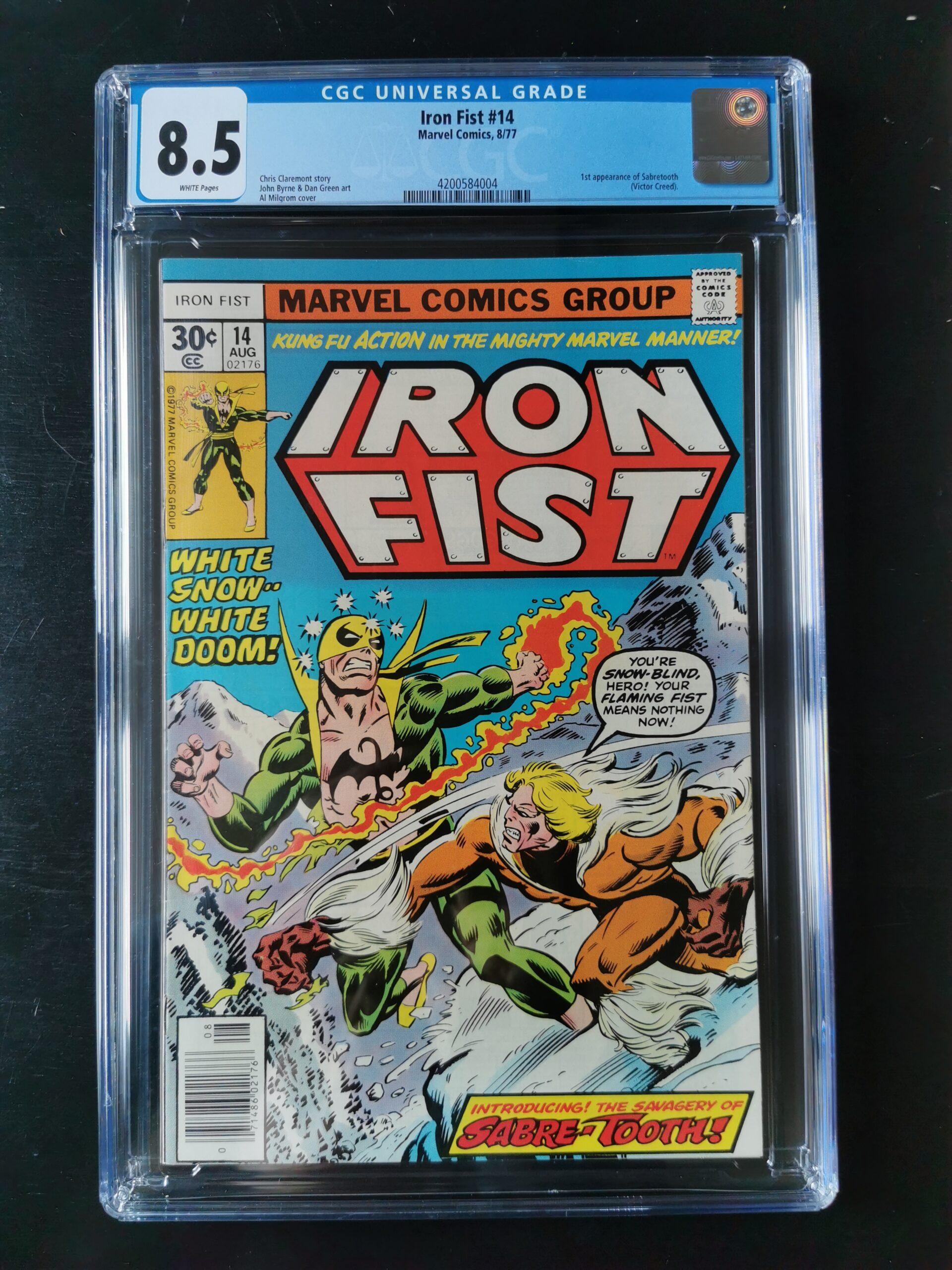 Iron Fist #14 CGC 8.5