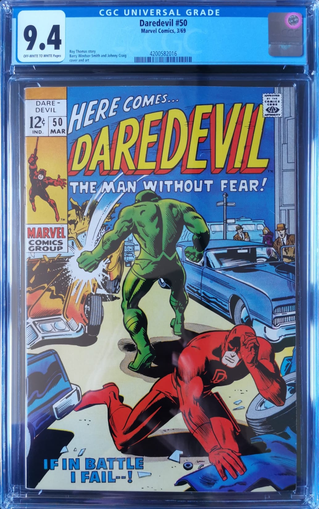 Daredevil #50 CGC 9.4