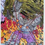 Illustrazione originale Larry Camarda “Hulk McFarlane”