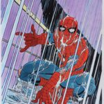 Illustrazione originale Larry Camarda “Spider man”