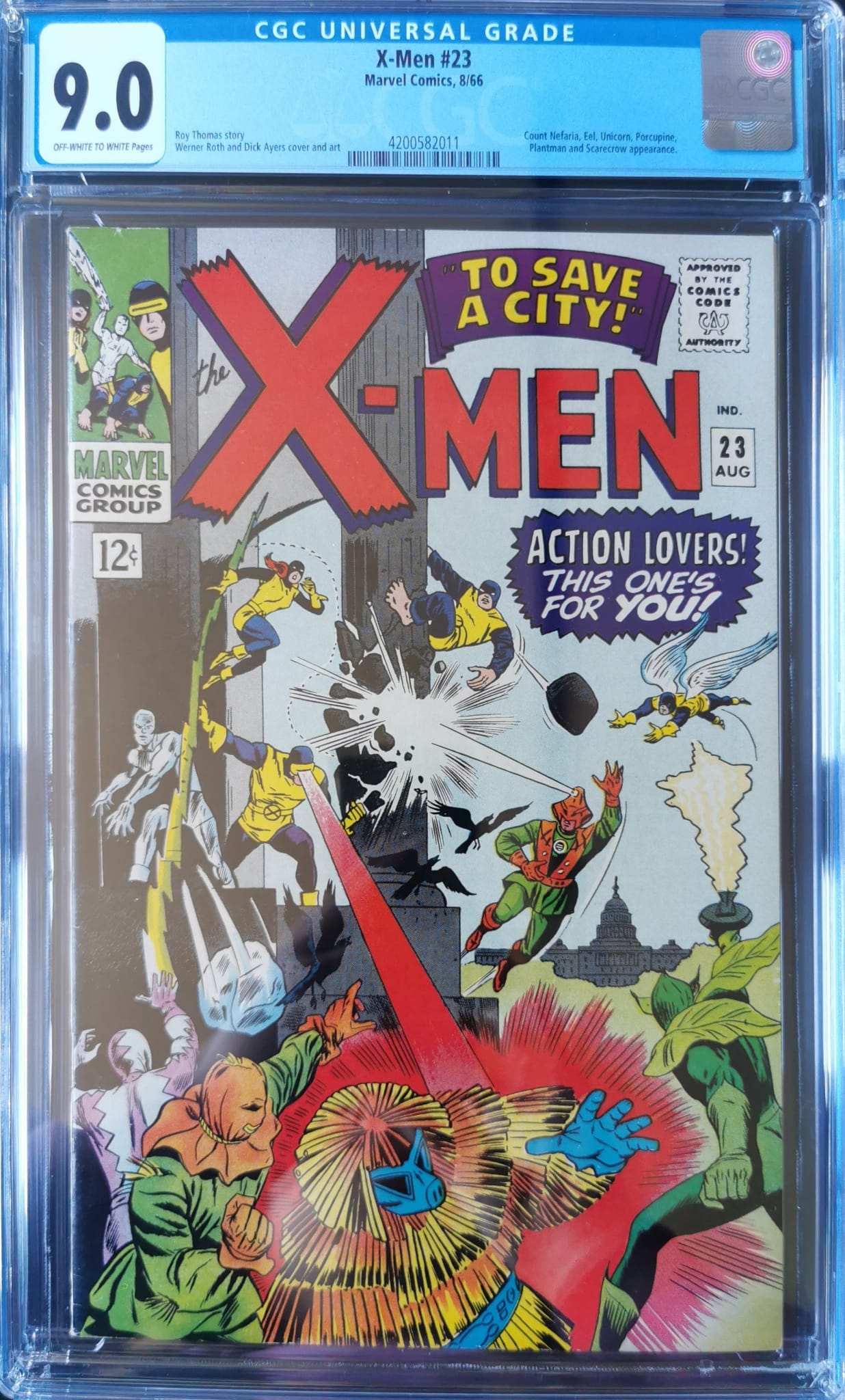 X – Men #23CGC 9.0