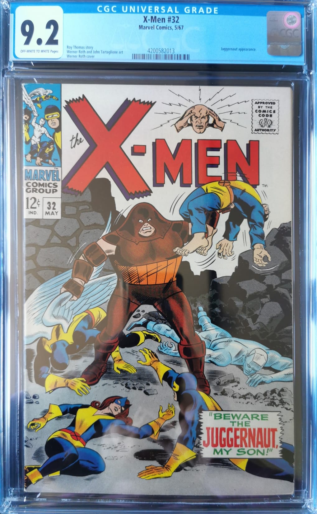 X – Men #32 CGC 9.2