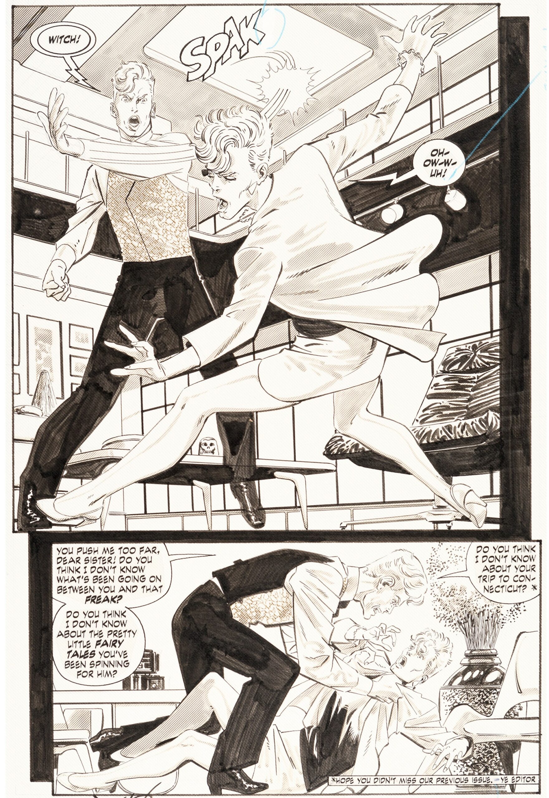 Tavola Originale – John Byrne – Namor The Sub-Mariner #15 pag.15
