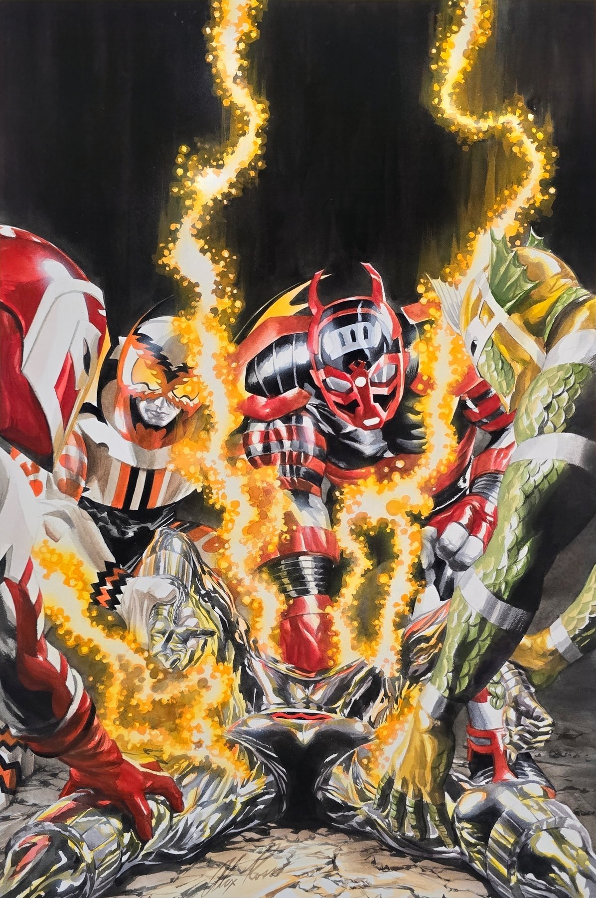 Copertina Originale Alex Ross per Kirby: Genesis! Silver Star #3