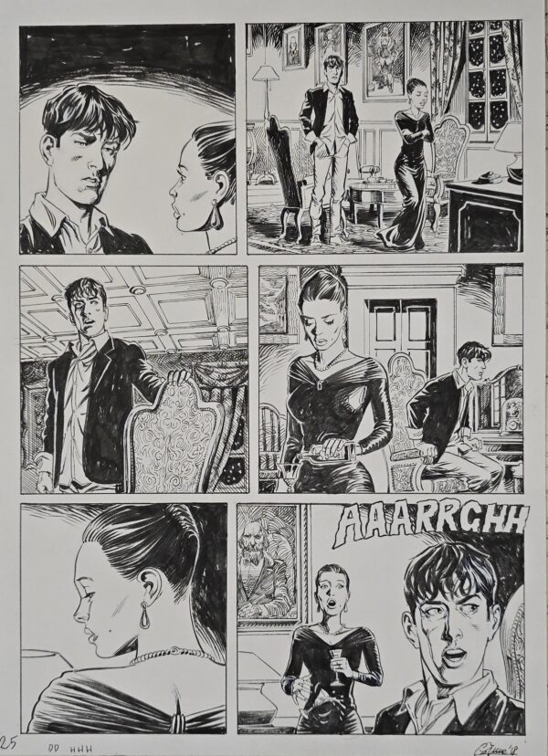Tavola originale Gigi Simeoni  Dylan Dog Old Boy 9 pag. 25